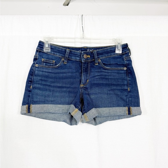 Universal Thread Jean Shorts, Size 00, Size 24, Blue - Picture 1 of 5